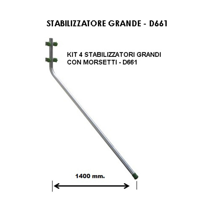 Vendita online Stabilizzatore grande per trabattello  DOGE 65 e Alumito